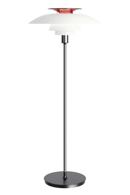 Louis poulsen ph 80 golvlampa vit
