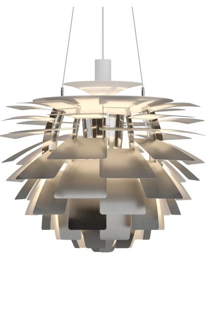 Louis poulsen ph artichoke pendel Ø60 cm rostfritt stål
