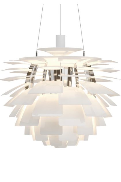 Louis poulsen ph artichoke pendel Ø60 cm vit