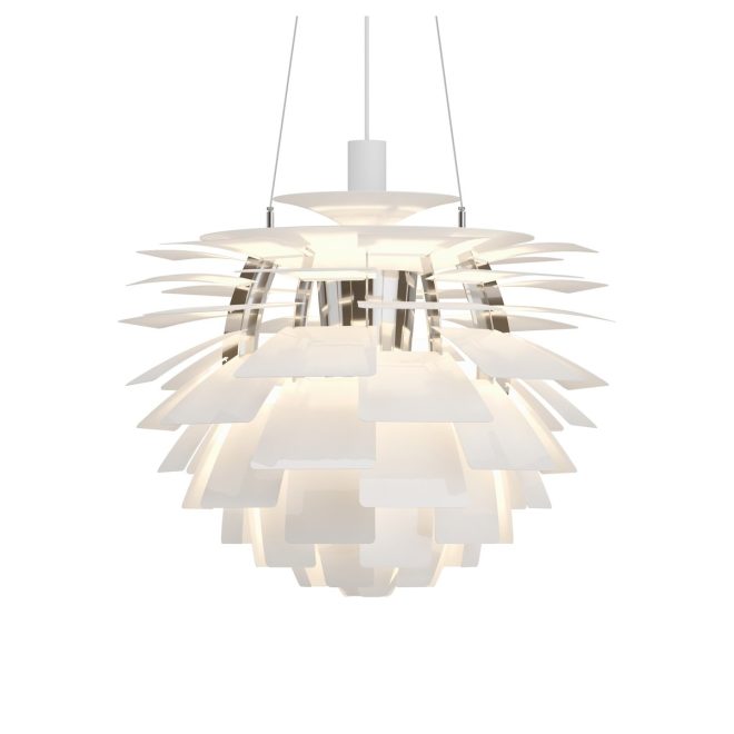 Louis poulsen ph artichoke pendel Ø60 cm vit
