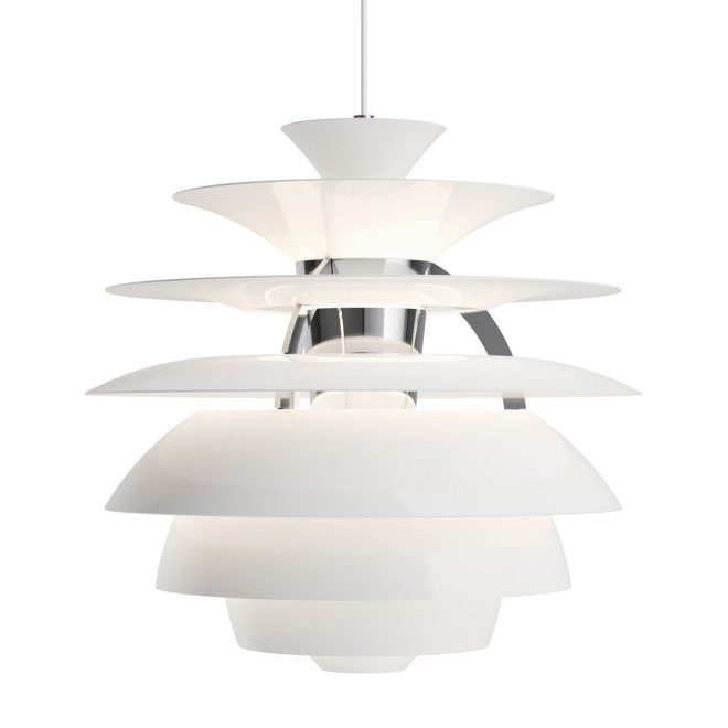 Louis poulsen ph snowball pendel e27 vit