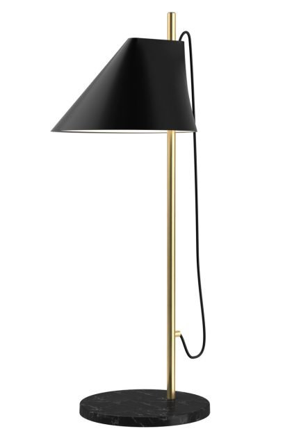 Louis poulsen yuh bordslampa svart-mässing