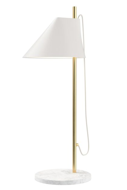Louis poulsen yuh bordslampa vit-mässing