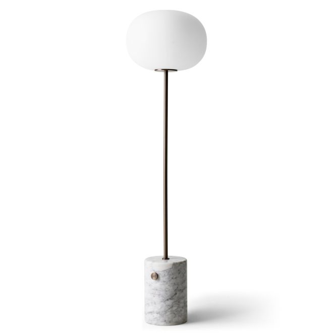 Audo copenhagen jwda golvlampa marmor-bronserad mässing