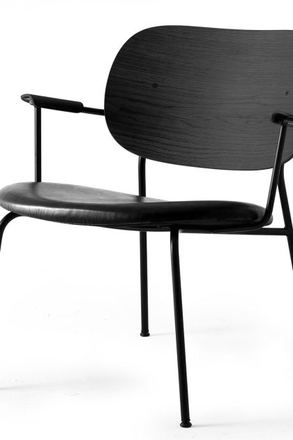 Audo copenhagen co chair loungestol svart ek