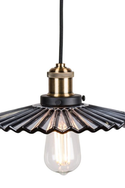 Globen lighting cobbler pendel Ø25 cm rökfärgad