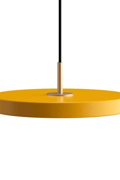 Umage asteria mini taklampa saffron yellow