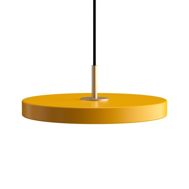 Umage asteria mini taklampa saffron yellow