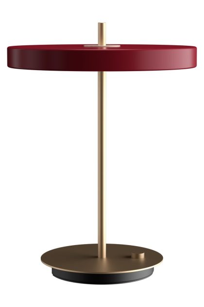 Umage asteria bordslampa ruby red