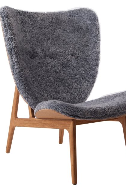 Norr11 elephant lounge sheepskin ek graphite
