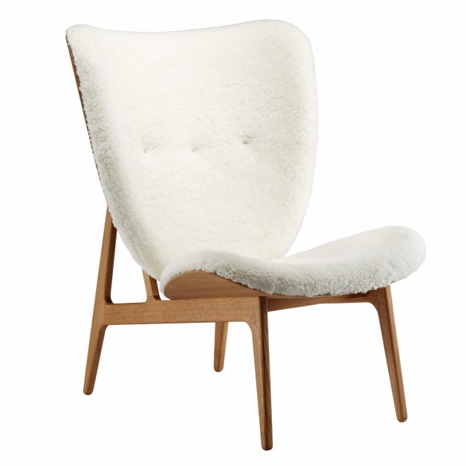 Norr11 elephant lounge sheepskin ek off white