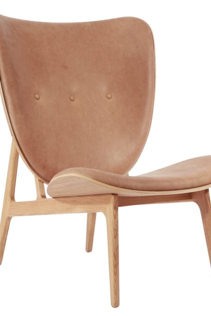 Norr11 elephant lounge leather ek dunes camel