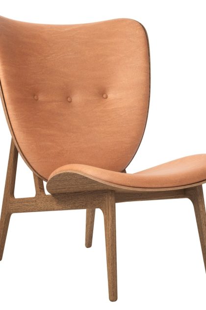 Norr11 elephant lounge leather light smoked oak dunes cognac