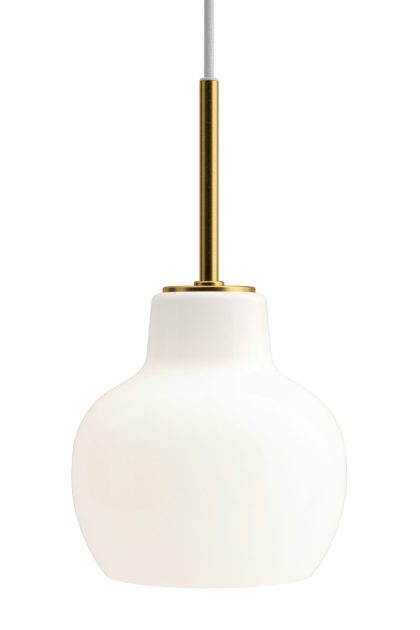 Louis poulsen vl ring crown 1 pendel mässing-opalglas