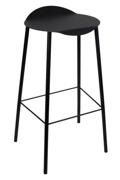 Lind dna flamingo hippo barstol black-anthracite