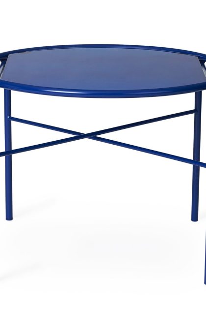 Warm nordic secant soffbord Ø60 cm cobalt blue