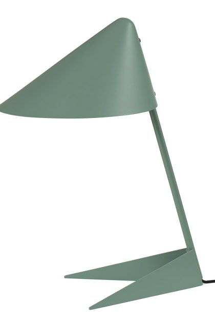 Warm nordic ambience bordslampa dusty green
