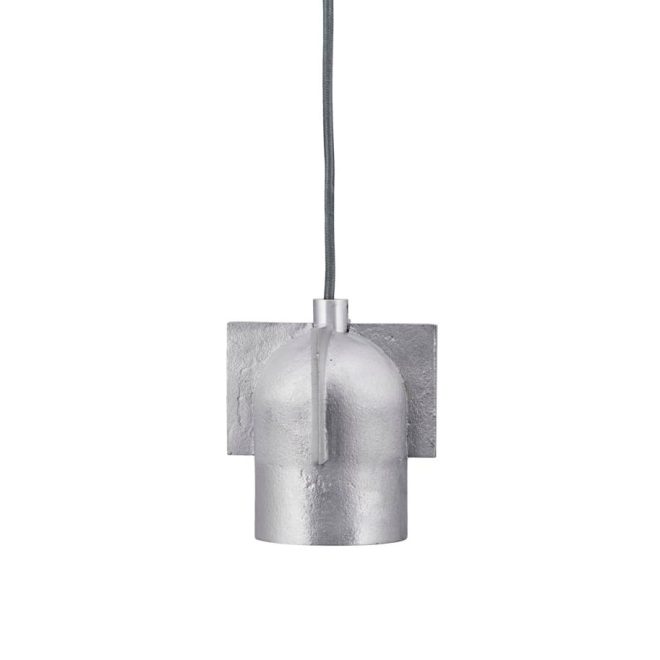 House doctor akola taklampa Ø9 cm silver