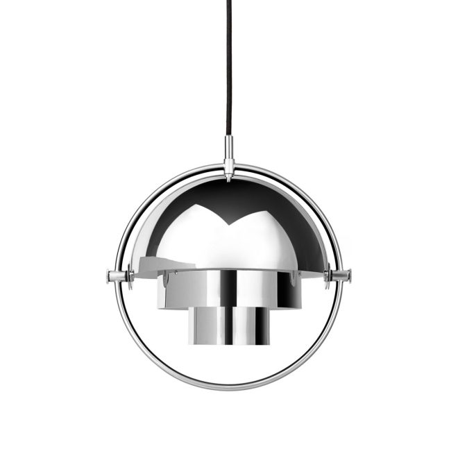 Gubi multi-lite taklampa small krom