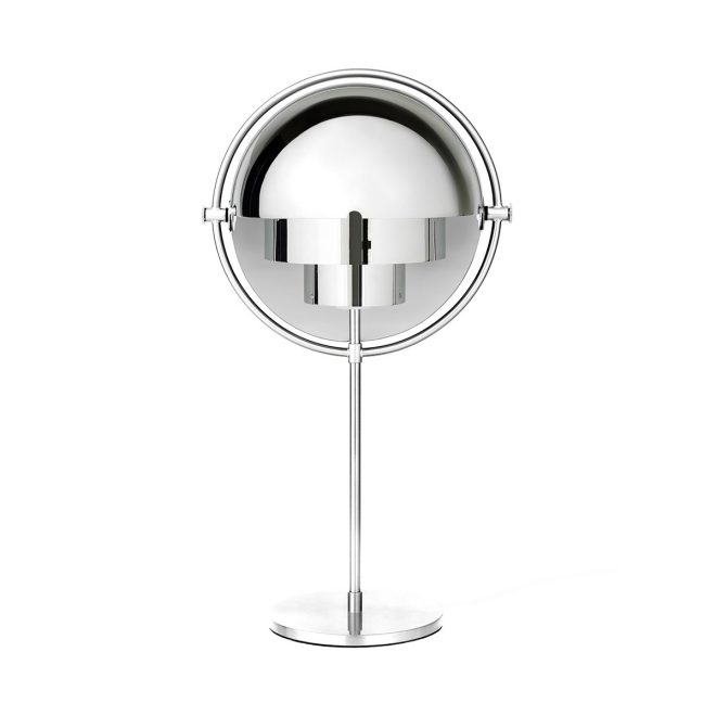 Gubi multi-lite bordslampa krom