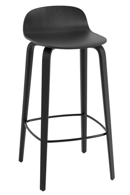 Muuto visu barstol 75 cm black-black