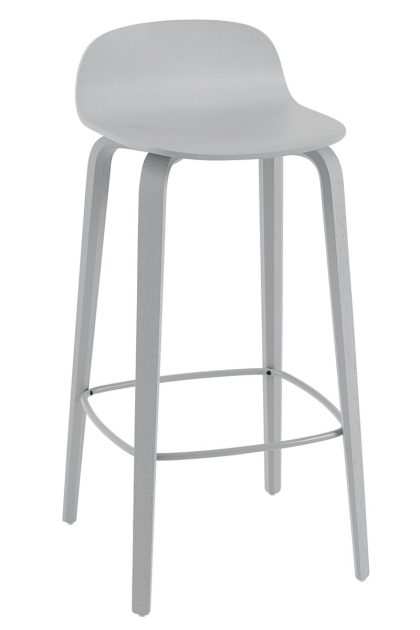 Muuto visu barstol 75 cm grey-grey
