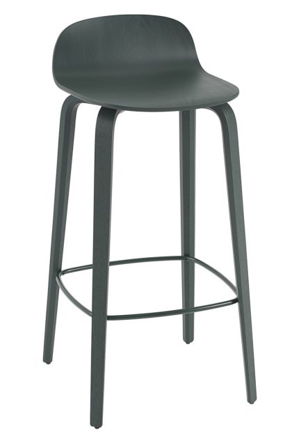 Muuto visu barstol 75 cm dark green-dark green