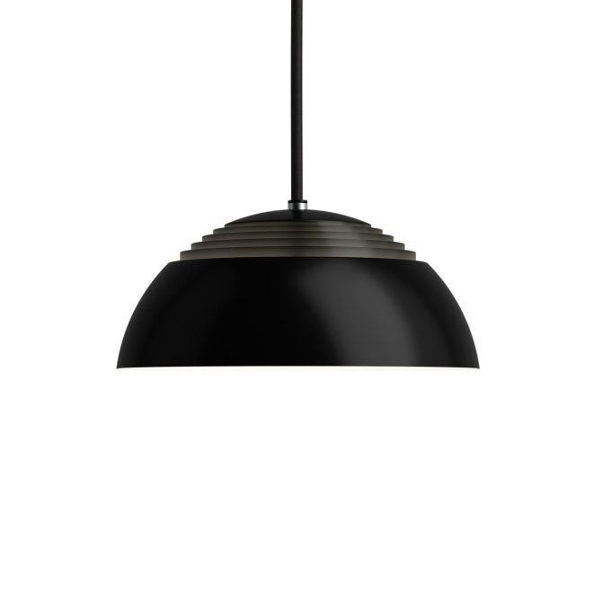 Louis poulsen aj royal pendel 2700k Ø25 cm svart