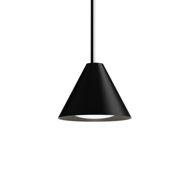 Louis poulsen keglen pendel Ø17,5 cm svart