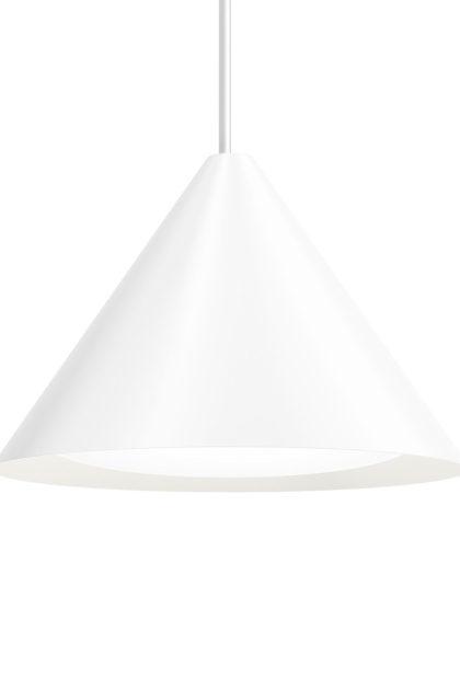 Louis poulsen keglen pendel Ø40 cm vit