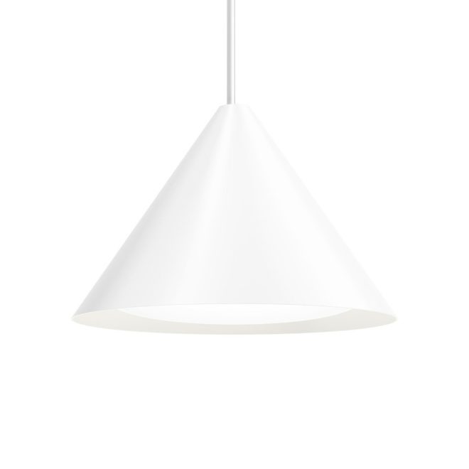 Louis poulsen keglen pendel Ø40 cm vit