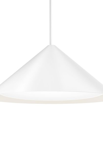 Louis poulsen keglen pendel Ø65 cm vit