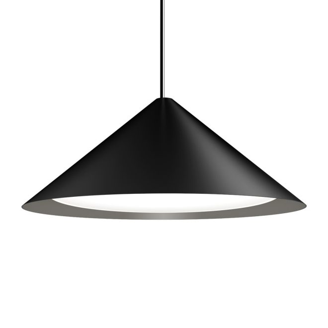 Louis poulsen keglen pendel Ø65 cm svart