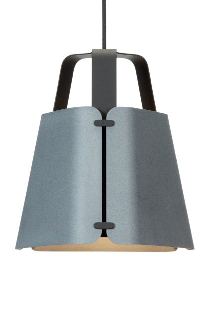 Belid fold pendel Ø27 cm antracit-betongstruktur