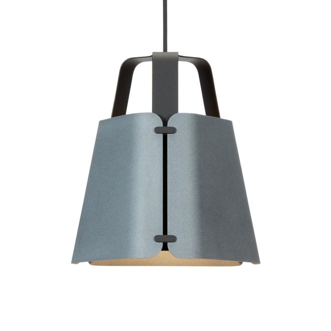 Belid fold pendel Ø27 cm antracit-betongstruktur