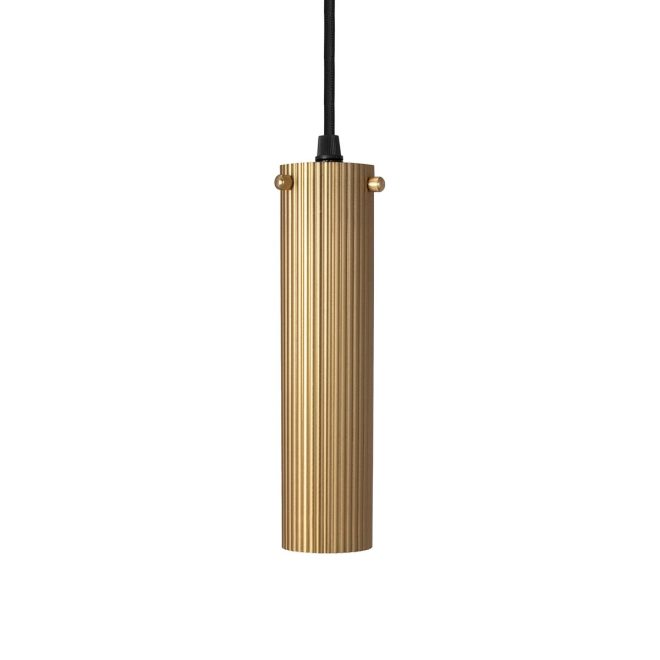 Globen lighting hubble pendel 22 cm borstad mässing