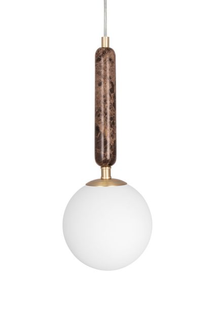 Globen lighting torrano pendel 15 cm brun