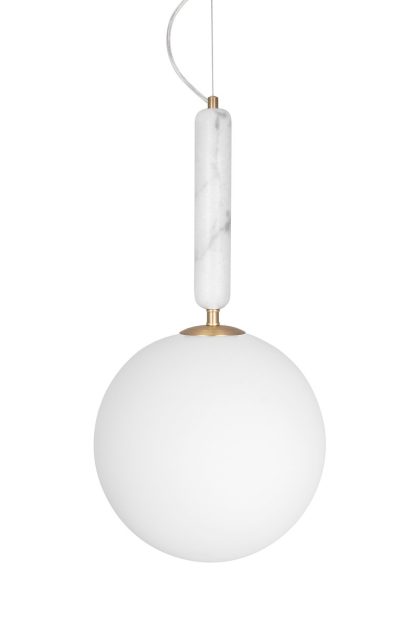 Globen lighting torrano pendel 30 cm vit