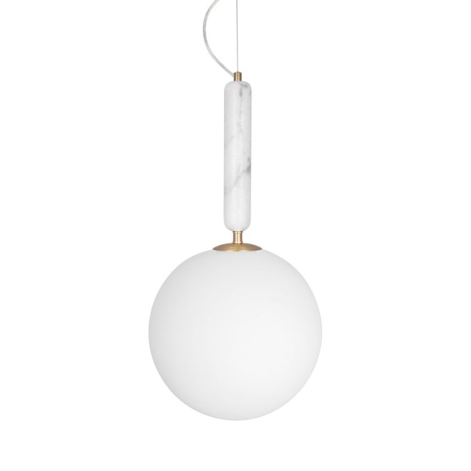 Globen lighting torrano pendel 30 cm vit