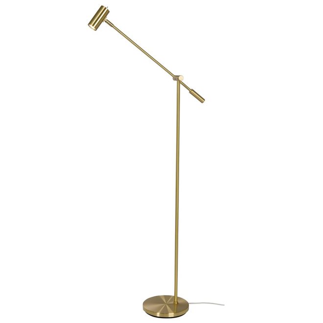 Belid cato golvlampa blankslipad mässing