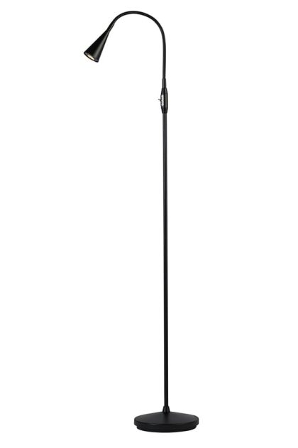 Belid ledro golvlampa mattsvart