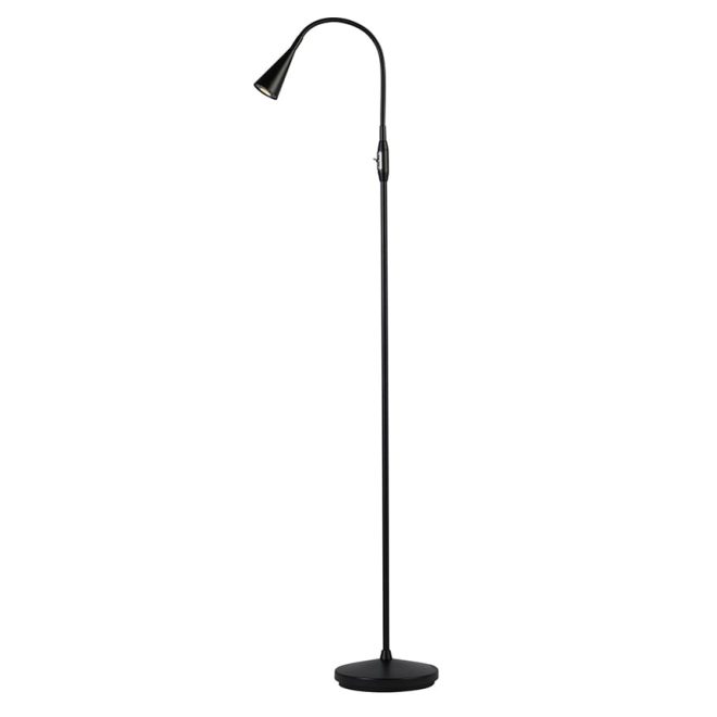 Belid ledro golvlampa mattsvart