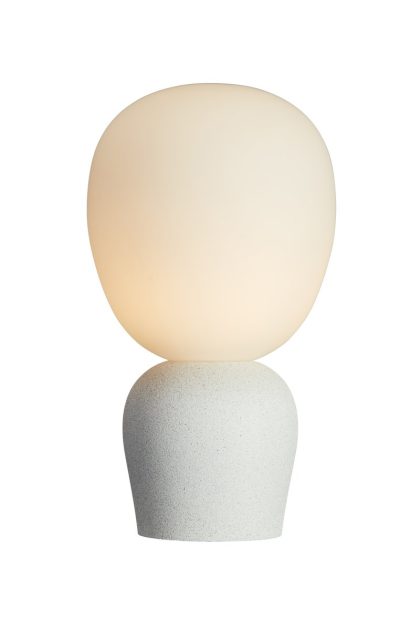 Belid buddy bordslampa opalglas snäckskal
