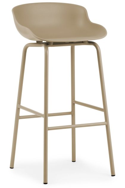 Normann copenhagen hyg barstol metallben 75 cm sand
