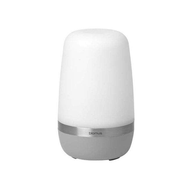 Blomus spirit led-lampa s 15 cm platinum gray (grå)