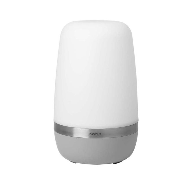 Blomus spirit led-lampa l 25 cm platinum gray (grå)