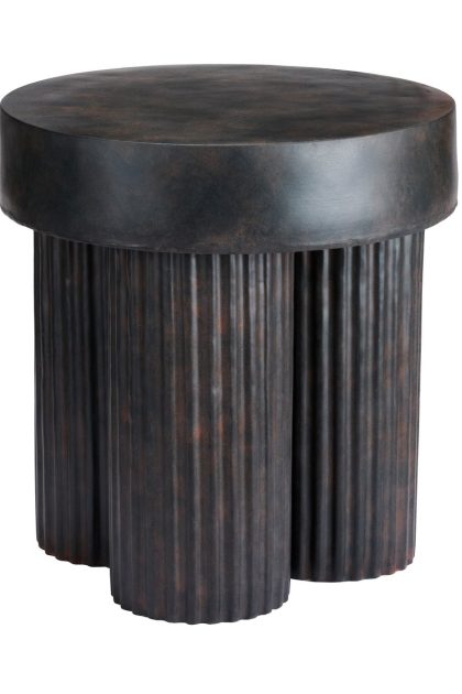 Norr11 gear soffbord högt Ø45 cm earth (brun-svart)