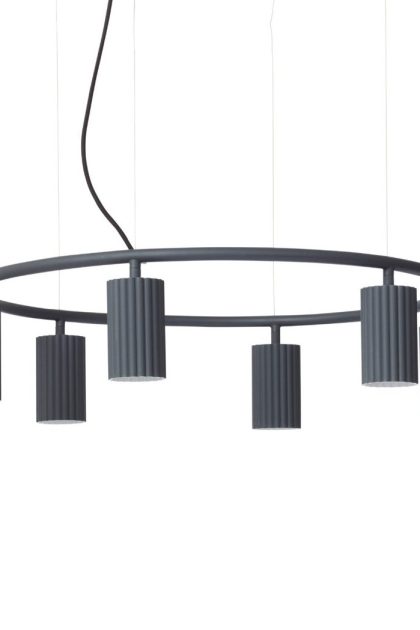 Pholc donna circle 60 taklampa black ink