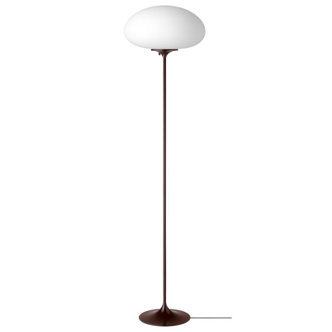 Gubi stemlite golvlampa 150 cm black red