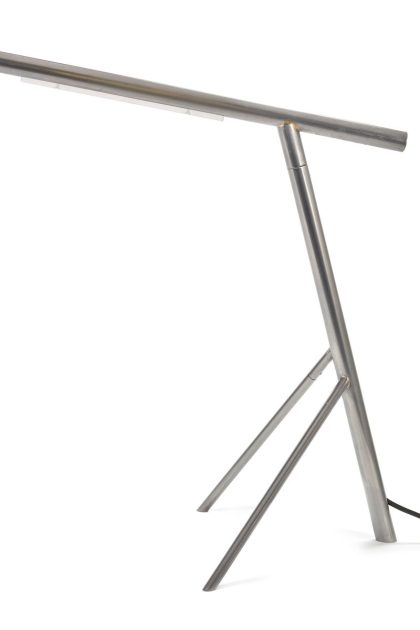 Serax mattia bordslampa steel-brass